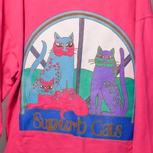 SUPURRB CATS Vintage Sweatshirt